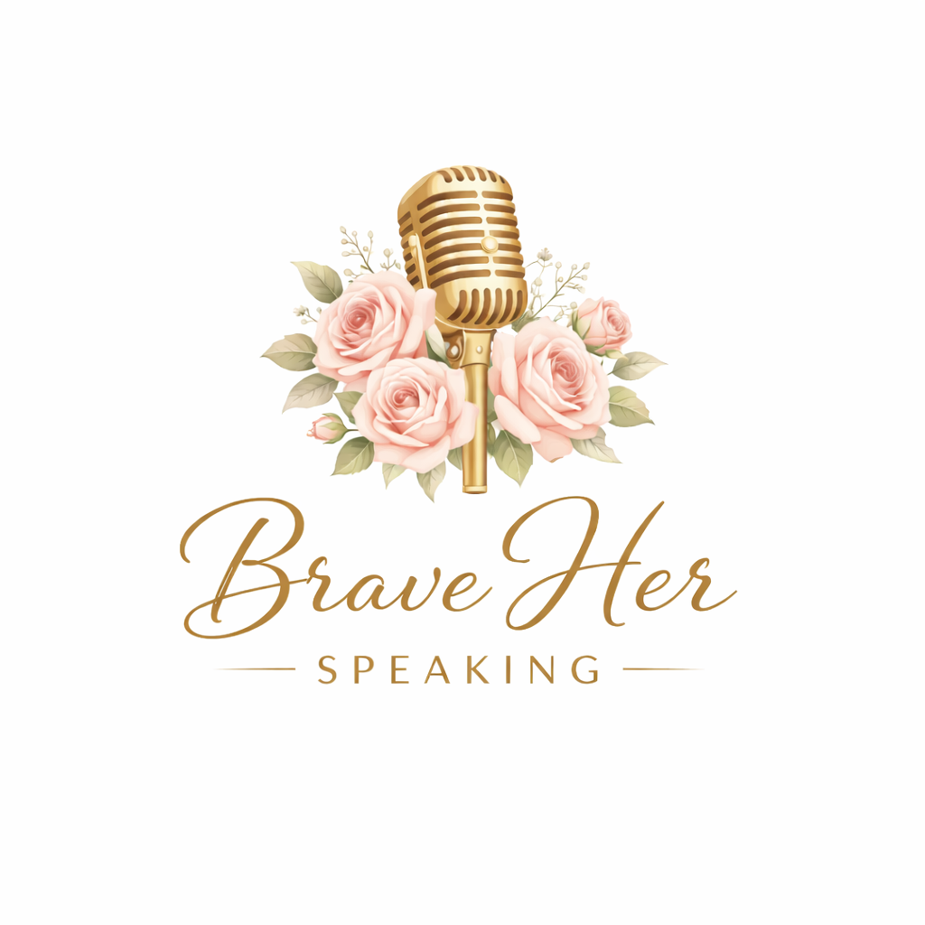 Brave Her Speaking Logo